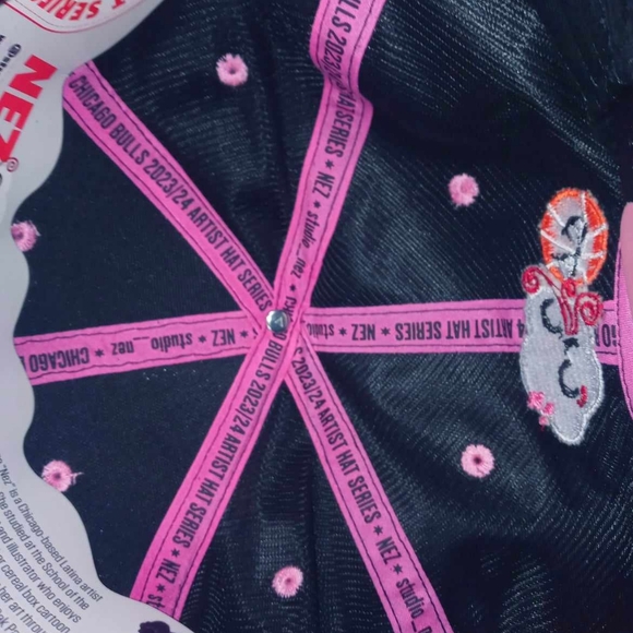 Chicago Bulls BMO Hat Artist Series Windy City Bulls SGA 3/29/2024 - Picture 9 of 9